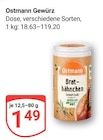 Gewürz Angebote von Ostmann bei GLOBUS Salzgitter für 1,49 €