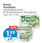 Frischkaese im V-Markt Prospekt Frischkäse von Bresso im aktuellen V-Markt Prospekt für 1,39 €
