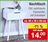 Nachttisch im aktuellen Zimmermann Prospekt