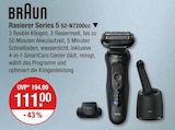 Aktuelle Rasierer Angebote bei V-Markt in Augsburg Aktuelles Rasierer Series 5 52-N7200cc Angebot bei V-Markt in Augsburg ab 111,00 €