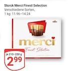 Merci Finest Selection Angebote von Storck bei GLOBUS Neunkirchen für 2,99 €