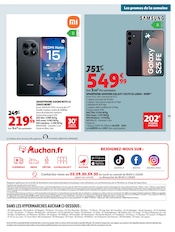 Promos Téléphone Portable dans le catalogue "BEAUTÉ" de Auchan Hypermarché Téléphone Portable en promo dans le catalogue Auchan Hypermarché à la page 43