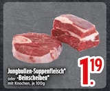 Aktuelles Jungbullen-Suppenfleisch Angebot bei EDEKA in Augsburg ab 1,19 €