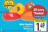 EDEKA Traunstein - Mini-Paprika Angebot im Prospekt Mini-Paprika bei EDEKA im Traunstein Prospekt für 1,49 €