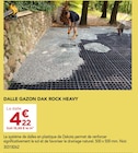 Gedimat Montmin - Promo DALLE GAZON DAK ROCK HEAVY Promo DALLE GAZON DAK ROCK HEAVY à 4,22 € dans le catalogue Gedimat à Montmin