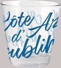 Gobelet verre côte d'azur en promo chez Intermarché Hyper Gobelet verre côte d'azur dans le catalogue Intermarché Hyper