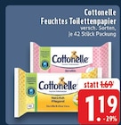 Aktuelle Toilettenpapier Angebote bei E center in Duisburg Aktuelles Feuchtes Toilettenpapier Sensitiv Angebot bei E center in Duisburg ab 1,19 €