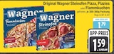 Steinofen Pizza im EDEKA Prospekt Steinofen Pizza von Wagner im aktuellen EDEKA Prospekt für 1,59 €