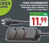2-FACH-STECKDOSENLEISTE Angebote bei Marktkauf Arnsberg für 11,99 €