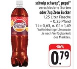 Aktuelles Schwip Schwap, Pepsi oder 7Up Zero Zucker Angebot bei nah und gut in Würzburg ab 0,79 €