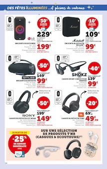 Promo LG dans le catalogue Hyper U du moment à la page 54