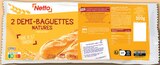 2 Demi-Baguettes Précuites Natures - NETTO en promo à 0,46 € chez Netto 2 Demi-Baguettes Précuites Natures - NETTO dans le catalogue Netto