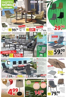 Sonnenschirm im Zurbrüggen Prospekt "MAI SHOPPING DAYS" mit 16 Seiten (Bochum)