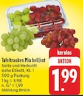 Aktuelles Tafeltrauben Mix hell/rot Angebot bei EDEKA in Nürnberg ab 1,99 €
