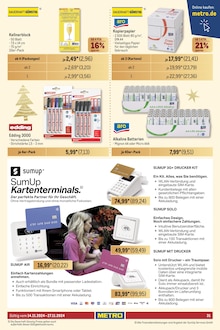 Druckerpapier im Metro Prospekt "Gastro Journal" mit 34 Seiten (Karlsruhe)