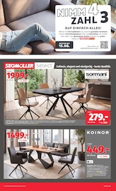 Stuhl im Segmüller Prospekt in Offenbach Aktueller Segmüller Prospekt mit Stuhl, "Zum Glück gibt’s Segmüller - Segmüller Select", Seite 3