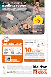 Offre Canapé dans le catalogue Weldom du moment à la page 24