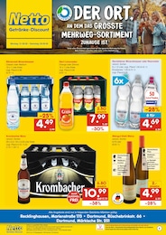 Netto Marken-Discount Prospekt „DER ORT, AN DEM DU IMMER AUSGEZEICHNETE PREISE FINDEST.“ für Wickede (Ruhr) und Umgebung mit 6 Seiten Netto Marken-Discount Prospekt für Wickede (Ruhr) und Umgebung: „DER ORT, AN DEM DU IMMER AUSGEZEICHNETE PREISE FINDEST.“, 6 Seiten, 31.08.2026 - 05.09.2026