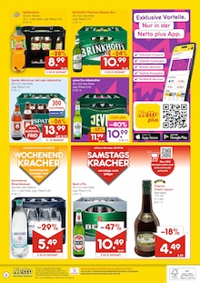 Wasser im Netto Marken-Discount Prospekt "DER ORT, AN DEM DU IMMER AUSGEZEICHNETE PREISE FINDEST." mit 2 Seiten (Dortmund)