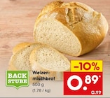 Aktuelle Brötchen Angebote bei Netto Marken-Discount in Ulm Aktuelles Weizenmischbrot Angebot bei Netto Marken-Discount in Ulm ab 0,89 €