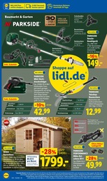 Baumpflege im Lidl Prospekt "LIDL LOHNT SICH" auf Seite 46