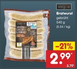 Aktuelle Bratwurst Angebote bei Netto Marken-Discount in Neuss Aktuelles Bratwurst Angebot bei Netto Marken-Discount in Neuss ab 2,99 €