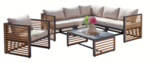 Loungemöbel-Serie „Livia“ im Angebot bei toom Baumarkt in Dormagen Loungemöbel-Serie „Livia“ Angebote bei toom Baumarkt Dormagen für 129,99 €
