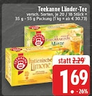 Italienische Limone Angebote von Teekanne bei E center Hemer für 1,69 €