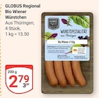 Bio Wiener Würstchen bei GLOBUS im Prospekt "" für 2,79 €