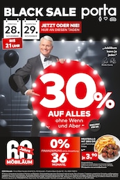 porta Möbel Prospekt für Gütersloh mit 1 Seite porta Möbel Prospekt für Gütersloh: "BLACK SALE", 1 Seite, 28.11.2025 - 29.11.2025