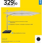 Castorama Mandelieu-la-Napoule - Promo Parasol coloris Moonbeam Promo Parasol coloris Moonbeam à 329,90 € dans le catalogue Castorama à Mandelieu-la-Napoule