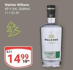 Williams Angebote von Walcher bei GLOBUS Erlangen für 14,99 €