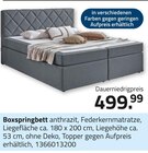 Aktuelle Boxspringbett Angebote bei ROLLER in Köln Aktuelles Boxspringbett Angebot bei ROLLER in Köln ab 499,99 €