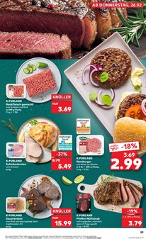 Hackfleisch im aktuellen Kaufland Prospekt (Bergisch Gladbach) Hackfleisch im Kaufland Prospekt "Aktuelle Angebote" mit 70 Seiten (Bergisch Gladbach)