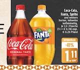 Coca-Cola, Fanta, Sprite und weitere Sorten, teilweise koffeinhaltig Angebote von Coca-Cola, Fanta, Sprite bei E center Bornheim für 1,11 €