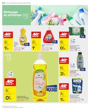 Promos Liquide Vaisselle dans le catalogue "Carrefour" de Carrefour à la page 52