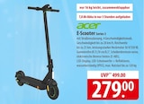 E-Scooter Series 3 Angebote von acer bei famila Nordost Buchholz für 279,00 €