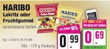 Lakritz Angebote von Haribo bei E center Elmshorn für 0,69 €