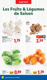 Offre Champignon dans le catalogue Lidl du moment à la page 4