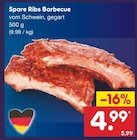 Spare Ribs Barbecue im aktuellen Netto Marken-Discount Prospekt