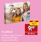 Acrylblock im aktuellen ALDI Nord Prospekt