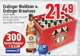 Aktuelle Erdinger Angebote bei Trinkgut in Oberhausen Aktuelles Weißbier Angebot bei Trinkgut in Oberhausen ab 21,49 €
