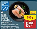 Kabeljau-Rückenfiletportionen XXL im Angebot bei ALDI Nord in Wermelskirchen Kabeljau-Rückenfiletportionen XXL Angebote von GOLDEN SEAFOOD bei ALDI Nord Wermelskirchen für 8,99 €