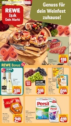 REWE Prospekt für München mit 16 Seiten REWE Prospekt "Dein Markt" für München, 16 Seiten, 12.10.2026 - 17.10.2026