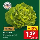 Aktuelle Salat Angebote bei Netto Marken-Discount in Duisburg Aktuelles Kopfsalat Angebot bei Netto Marken-Discount in Duisburg ab 1,29 €