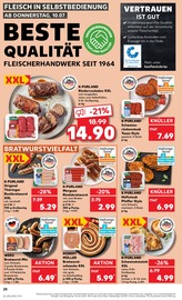 Rinderrouladen im Kaufland Prospekt in Kiel Aktueller Kaufland Prospekt mit Rinderrouladen, "Aktuelle Angebote", Seite 20