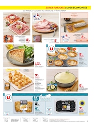 Prix et réduction Aligot dans le prospectus Super U en cours Offre Aligot dans le catalogue Super U du moment à la page 9