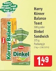 Harry Körner Balance Toast im Angebot bei famila Nordost in Pinneberg Harry Körner Balance Toast Angebote bei famila Nordost Pinneberg für 1,49 €