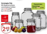 Vorratsglas Fido im Angebot bei GLOBUS in Ludwigshafen Vorratsglas Fido Angebote von Bormioli Rocco bei GLOBUS Ludwigshafen für 2,49 €