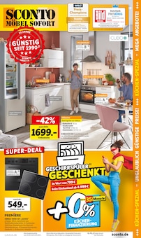 Backofen im Sconto SB Prospekt "GÜNSTIG SEIT 1990" mit 12 Seiten (Dresden)